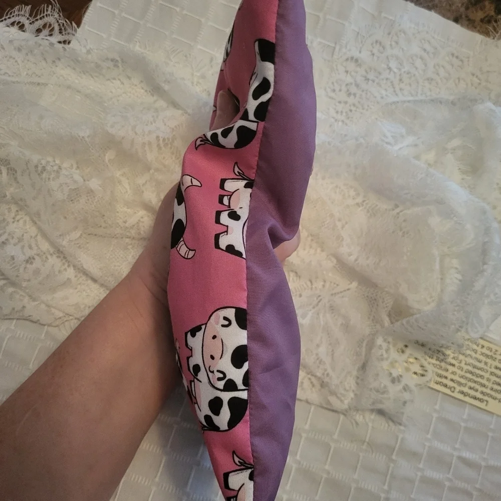 Lavender Dream/Eye Pillow Cow Print